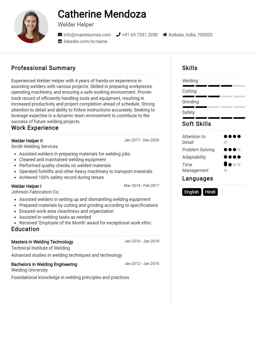 welder-helper-resume-sample