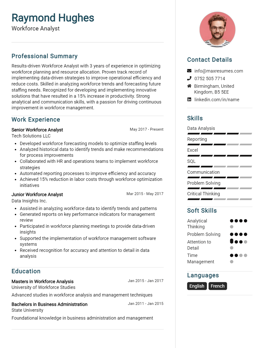 workforce-analyst-resume-sample