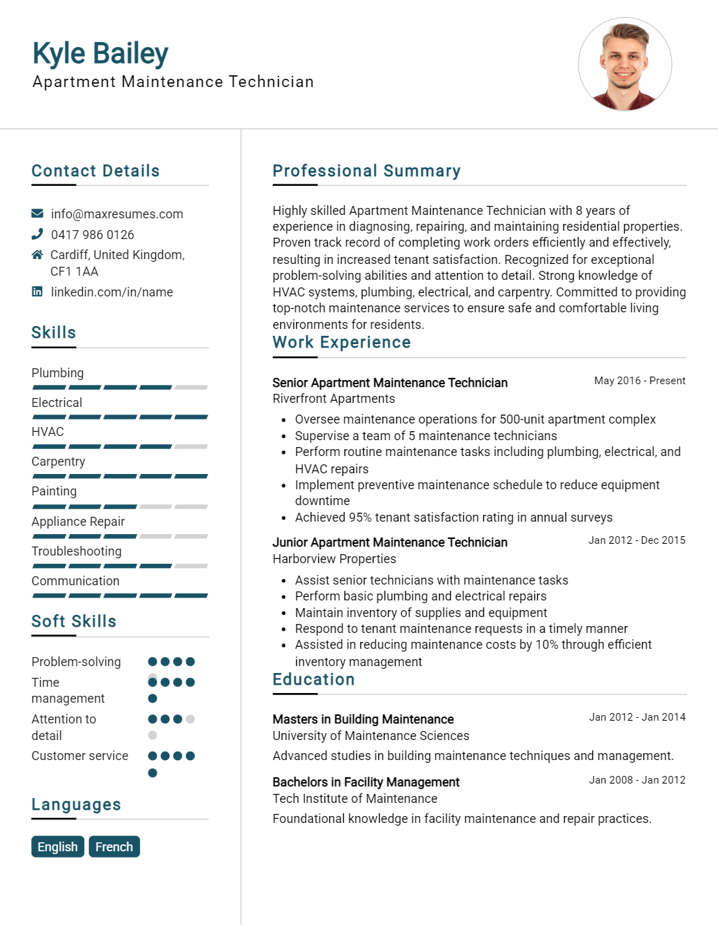 apartment-maintenance-technician-resume-sample