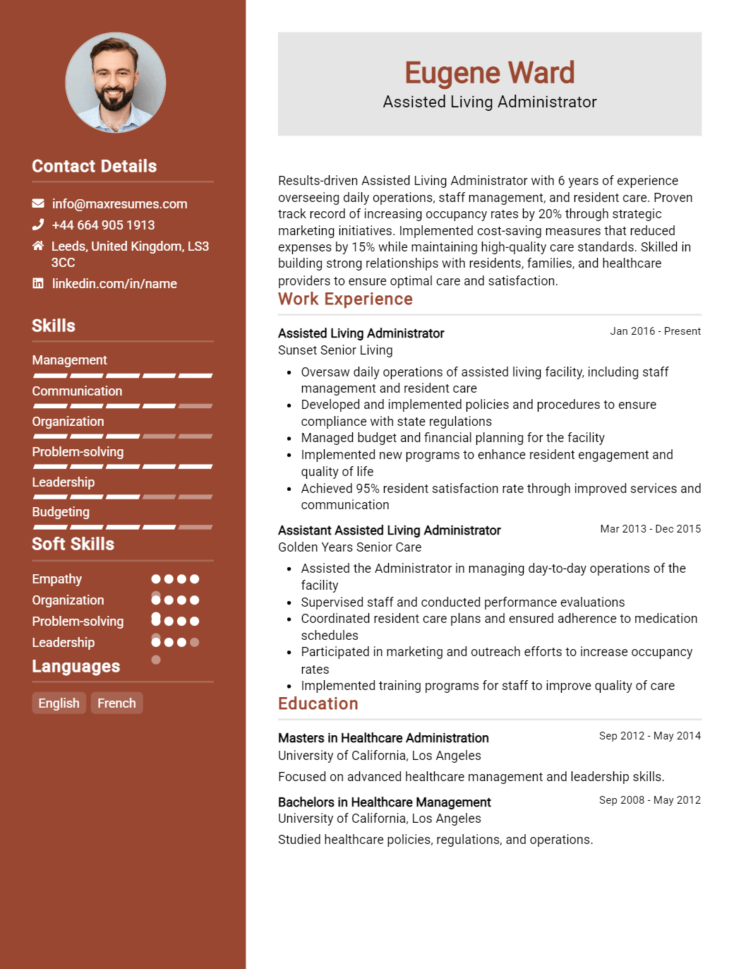 assisted-living-administrator-resume-sample
