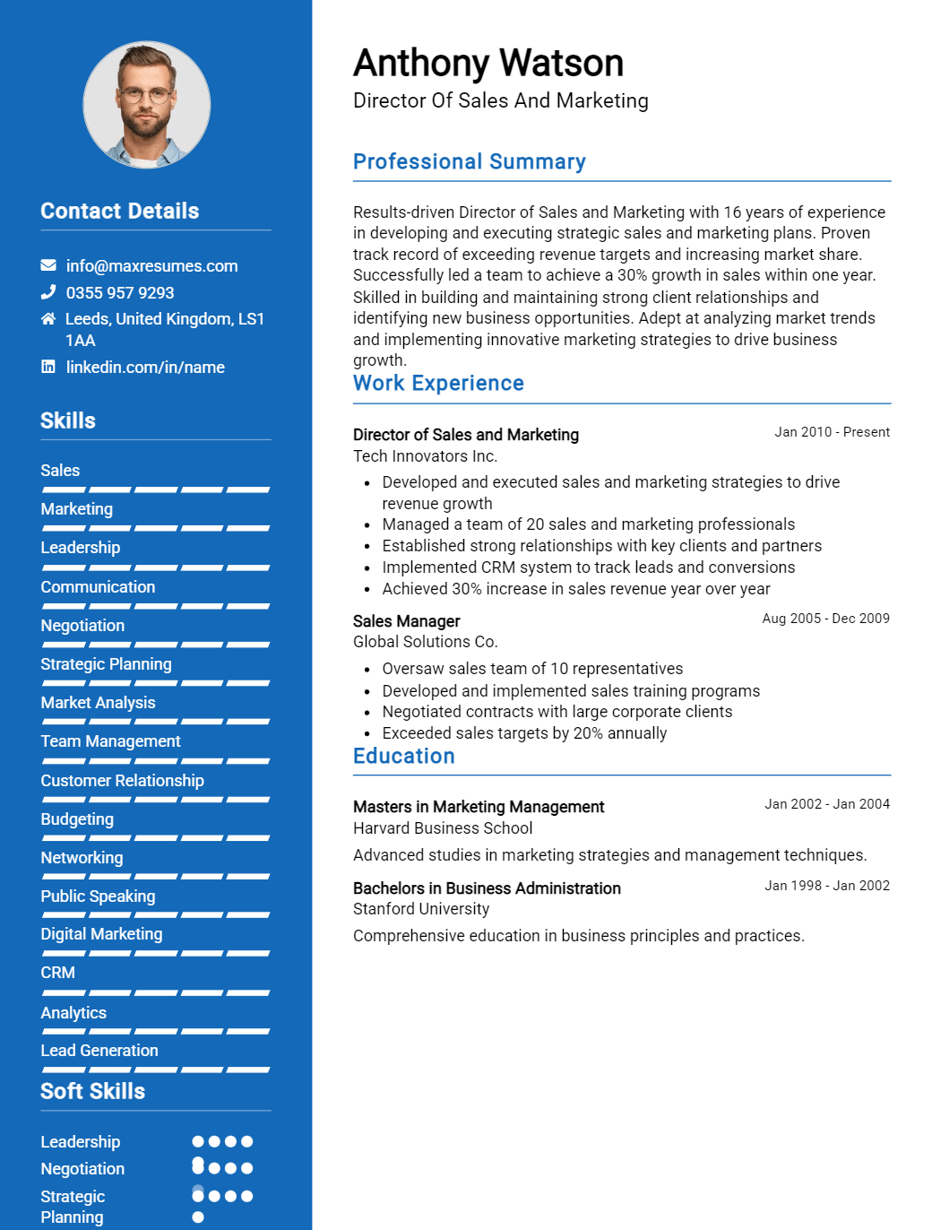 director-of-sales-and-marketing-resume-sample