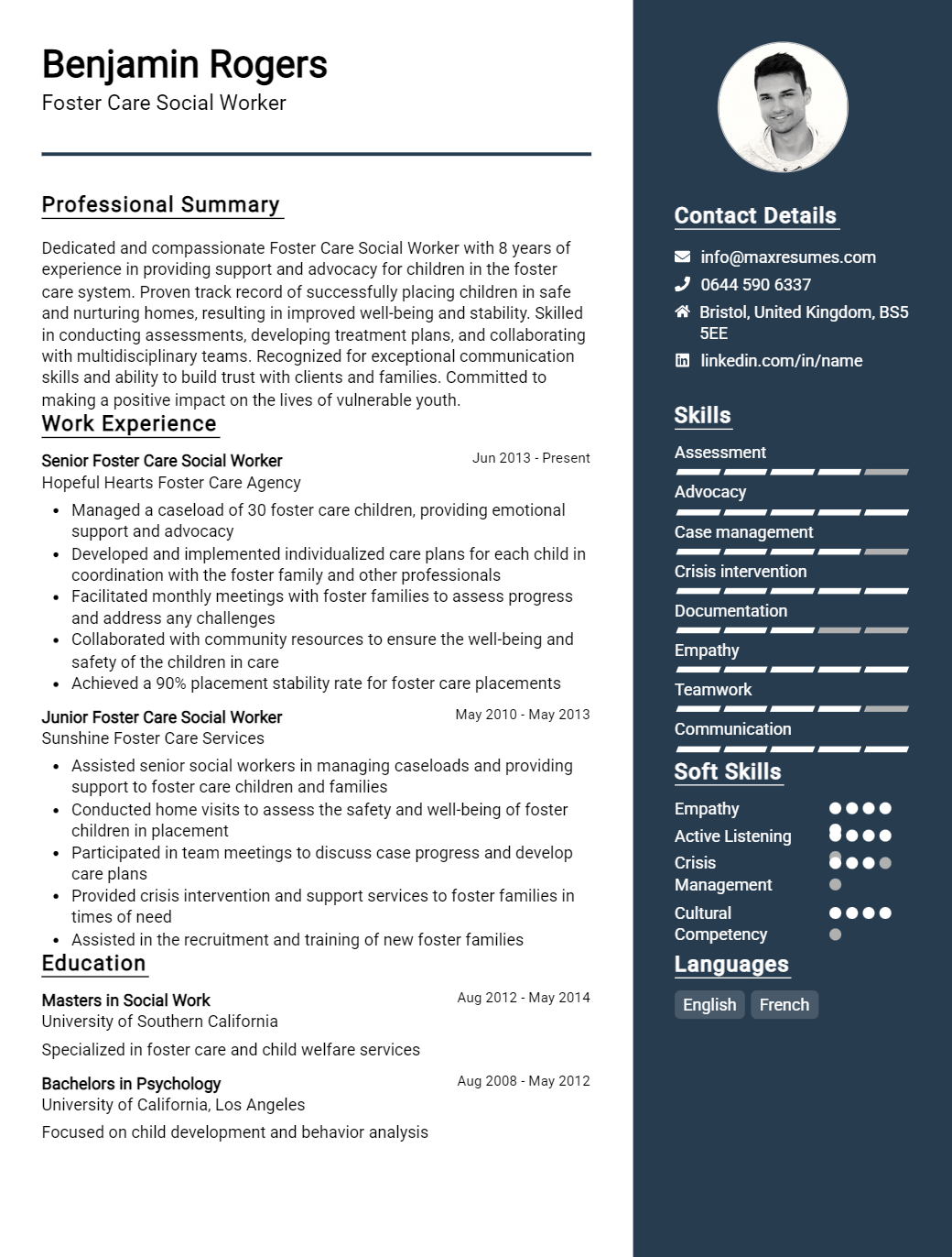 foster-care-social-worker-resume-sample