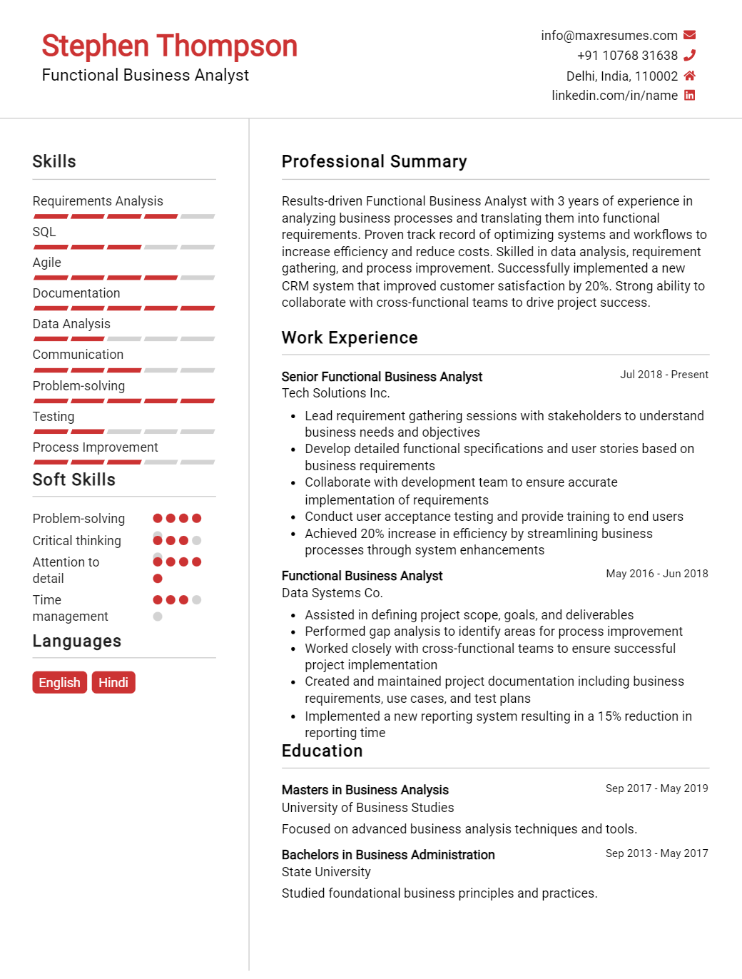 functional-business-analyst-resume-sample