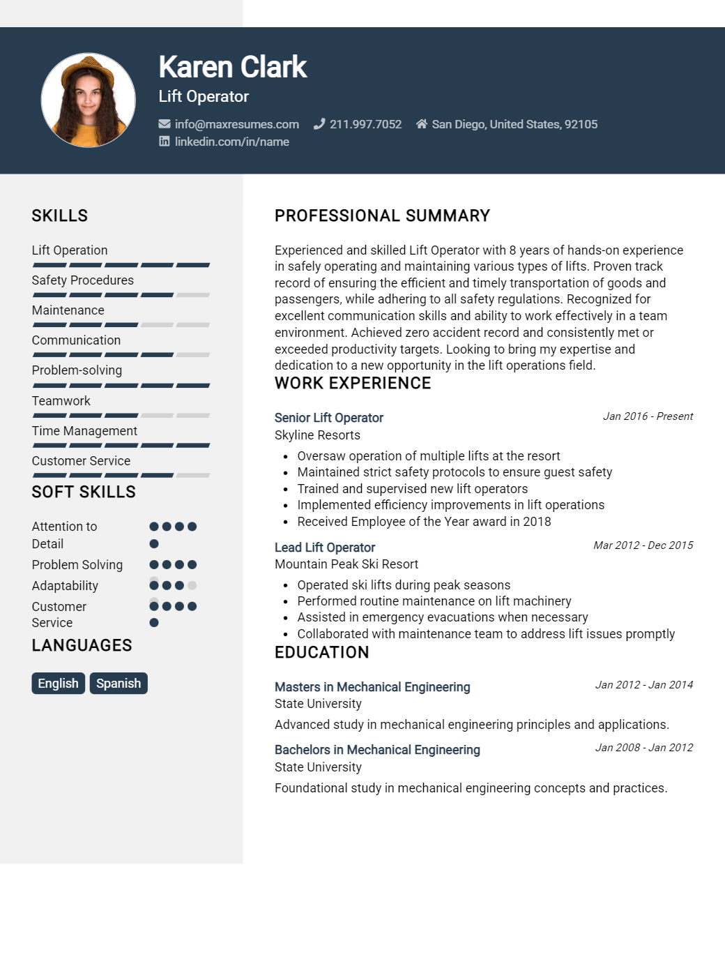 lift-operator-resume-sample