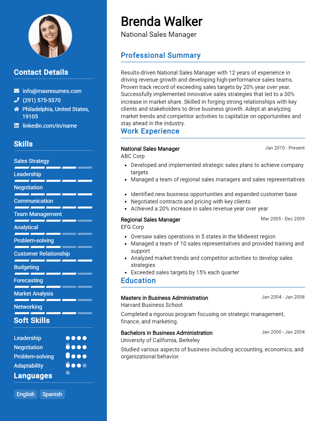 national-sales-manager-resume-sample