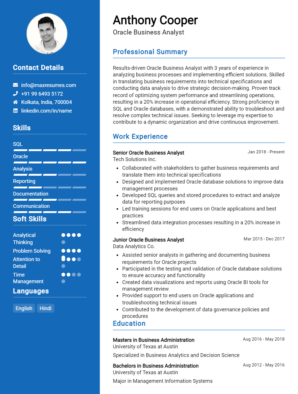 oracle-business-analyst-resume-sample