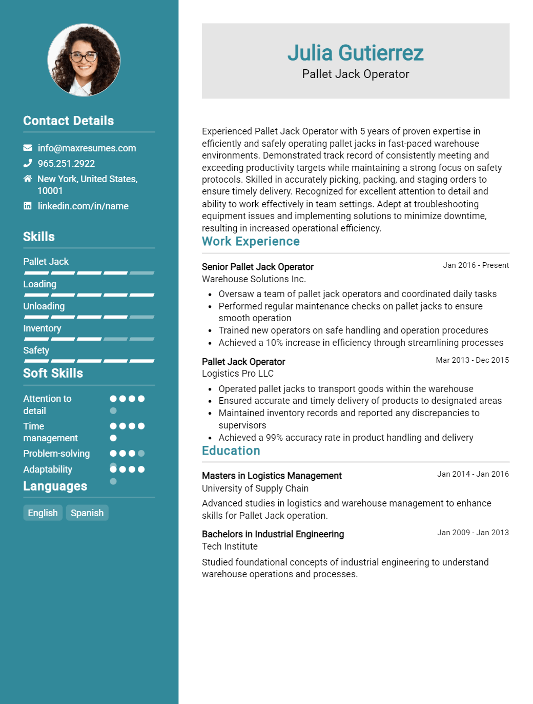 pallet-jack-operator-resume-sample
