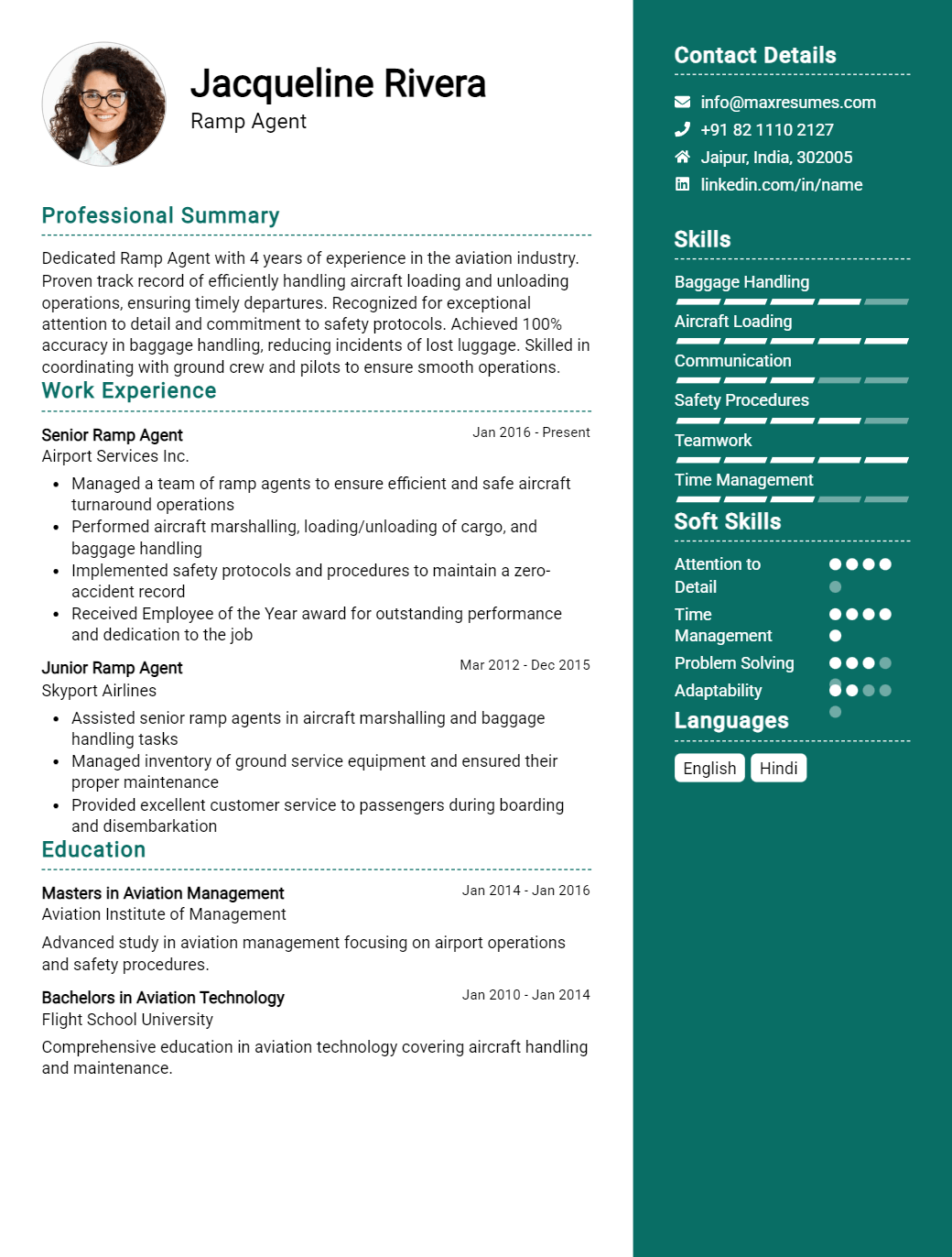 ramp-agent-resume-sample
