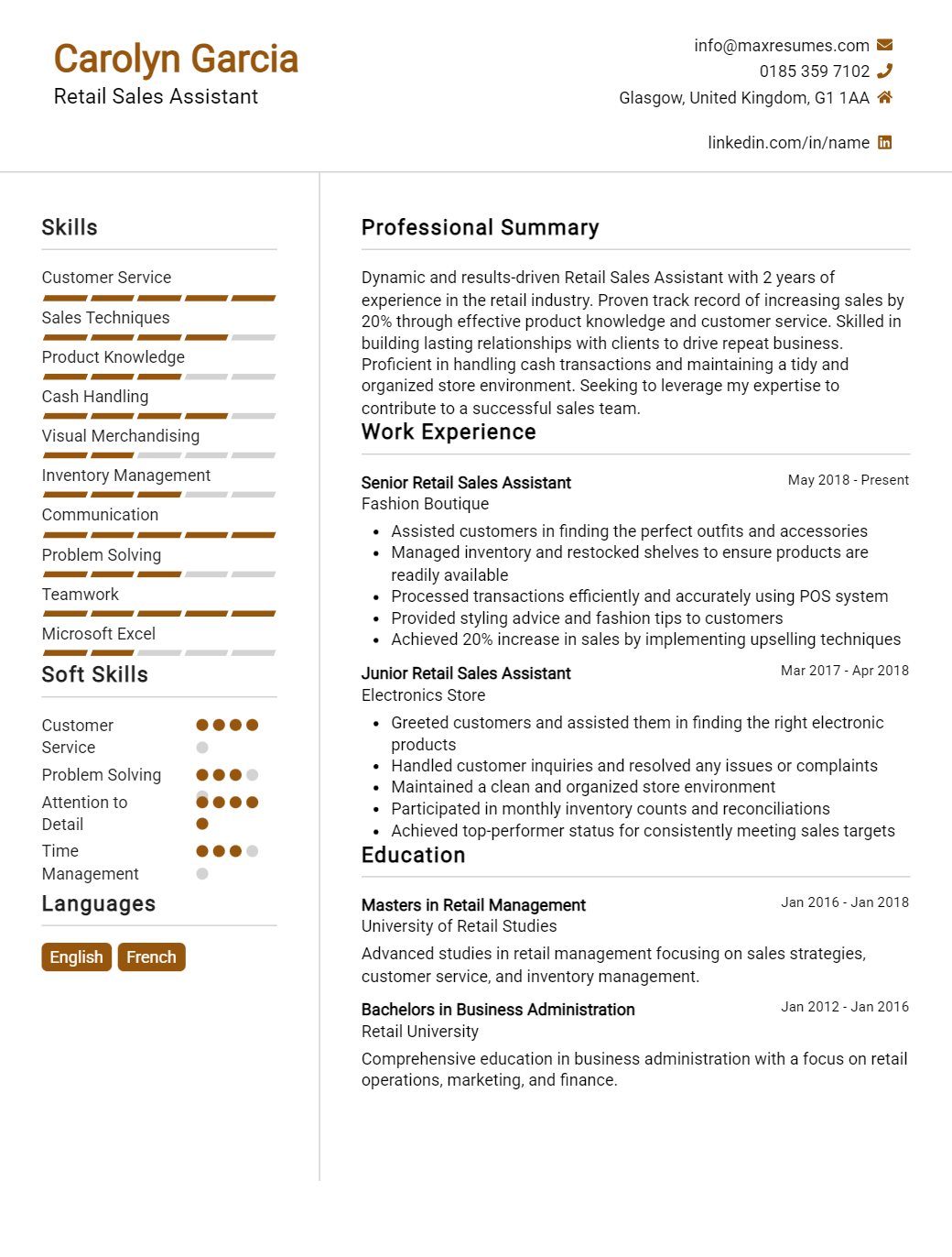 retail-sales-assistant-resume-sample