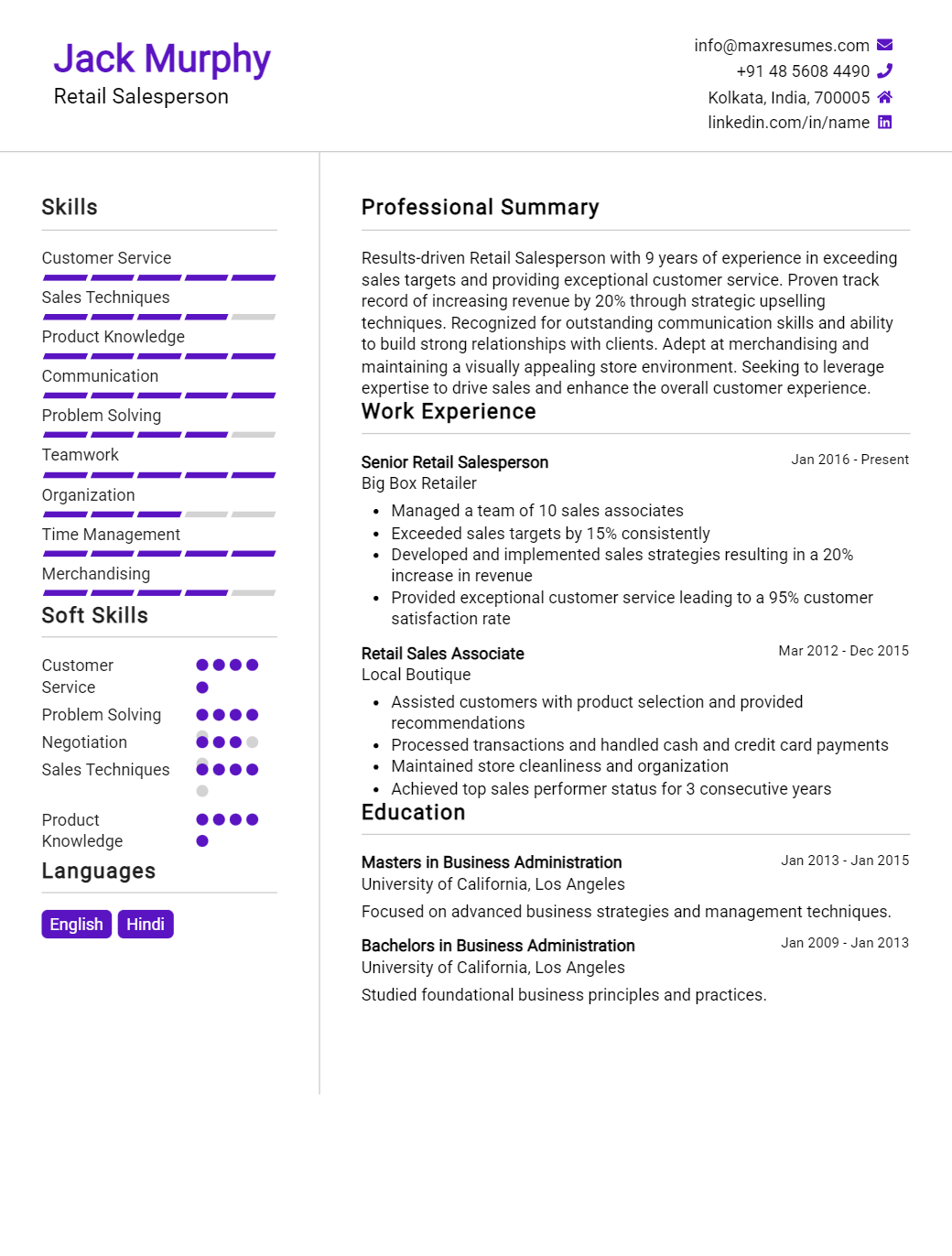 retail-salesperson-resume-sample