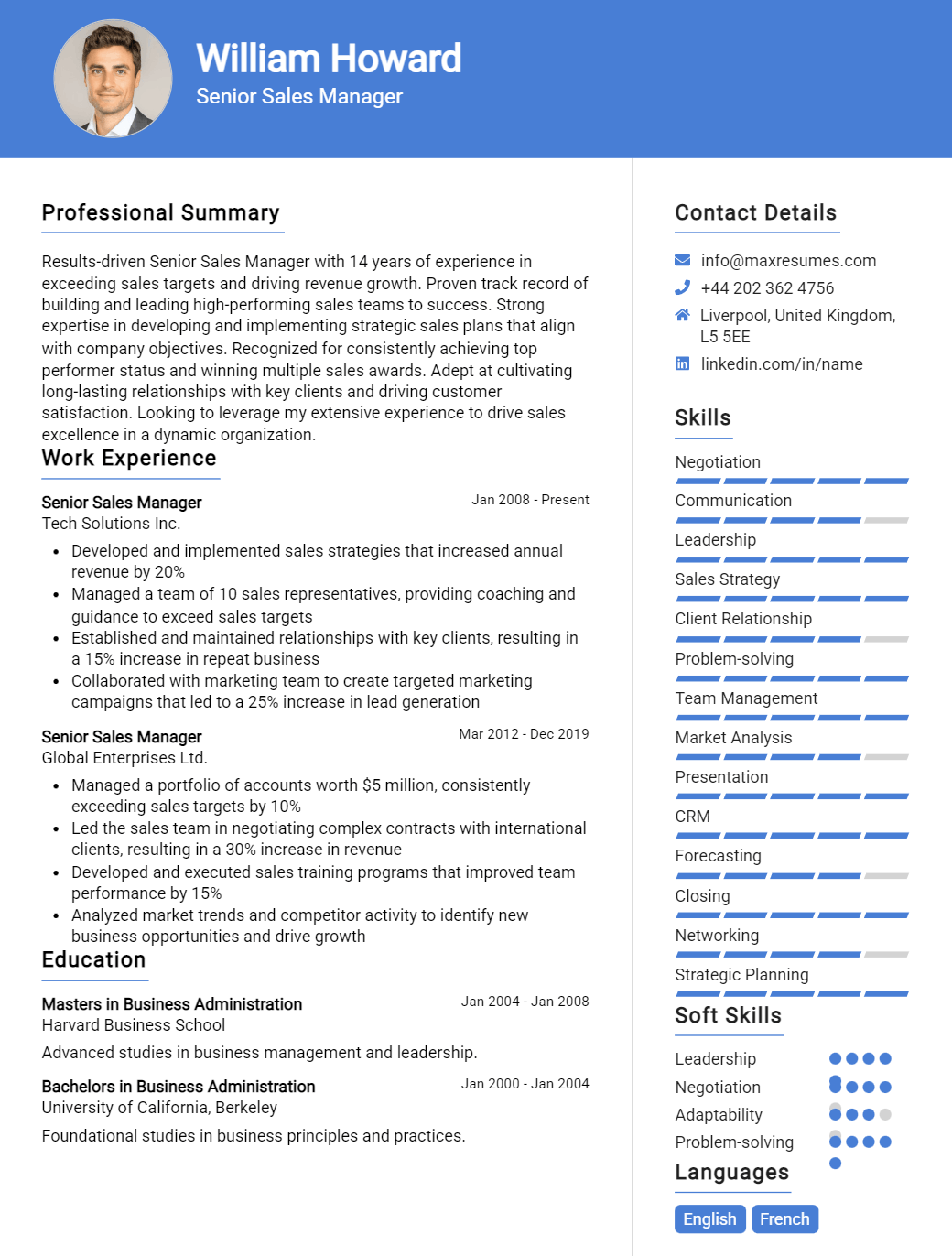 senior-sales-manager-resume-sample