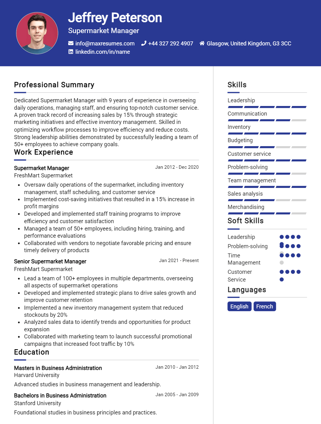 supermarket-manager-resume-sample